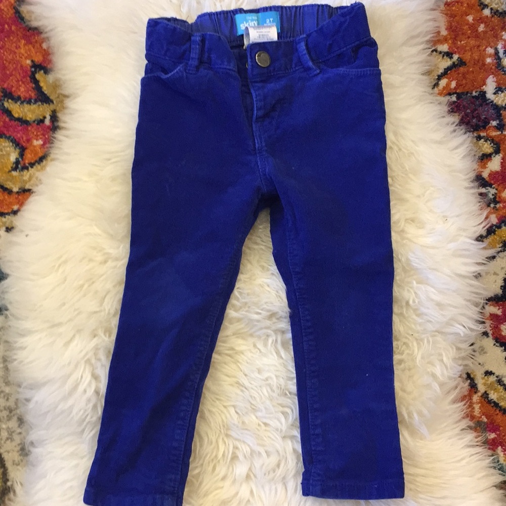 3/$20. 2T skinny microcords from old navy